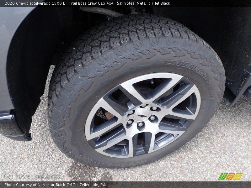 Satin Steel Metallic / Jet Black 2020 Chevrolet Silverado 1500 LT Trail Boss Crew Cab 4x4