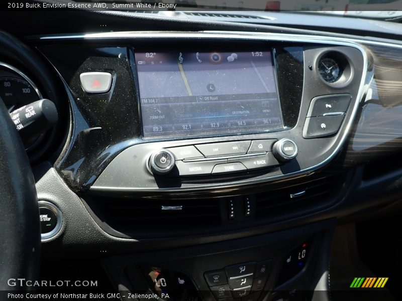 Summit White / Ebony 2019 Buick Envision Essence AWD