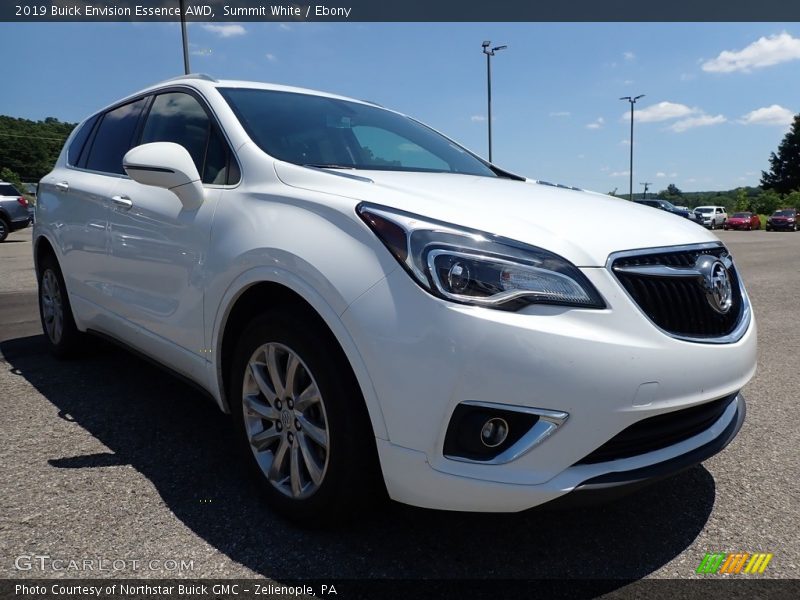 Summit White / Ebony 2019 Buick Envision Essence AWD