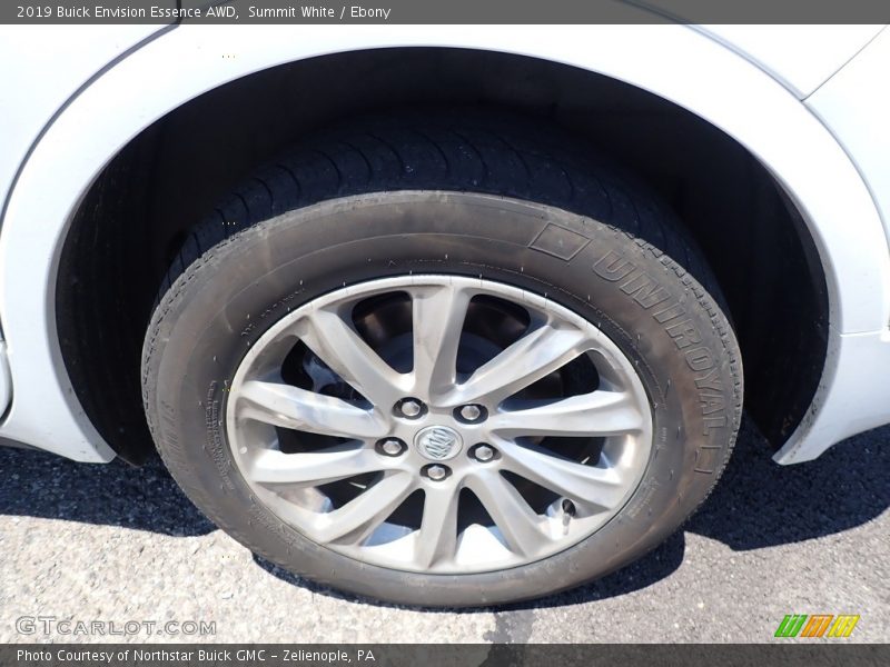 Summit White / Ebony 2019 Buick Envision Essence AWD