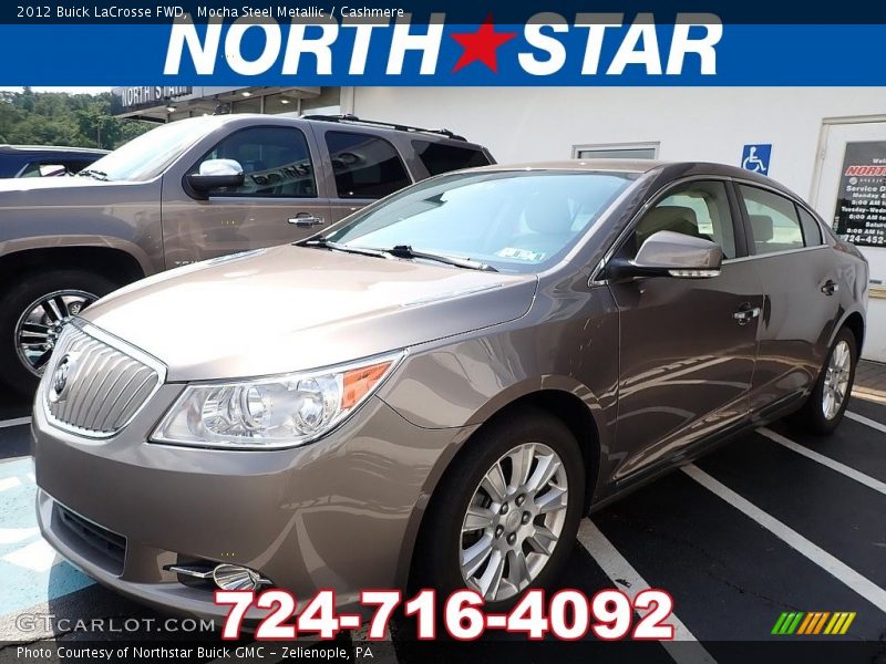 Mocha Steel Metallic / Cashmere 2012 Buick LaCrosse FWD