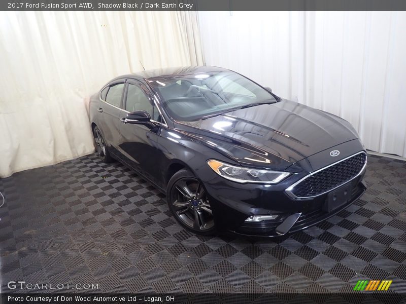 Shadow Black / Dark Earth Grey 2017 Ford Fusion Sport AWD