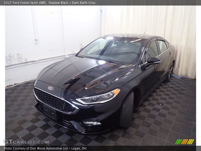 Shadow Black / Dark Earth Grey 2017 Ford Fusion Sport AWD