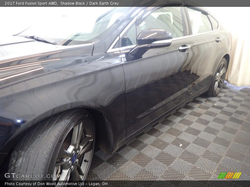 Shadow Black / Dark Earth Grey 2017 Ford Fusion Sport AWD