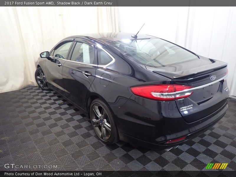 Shadow Black / Dark Earth Grey 2017 Ford Fusion Sport AWD