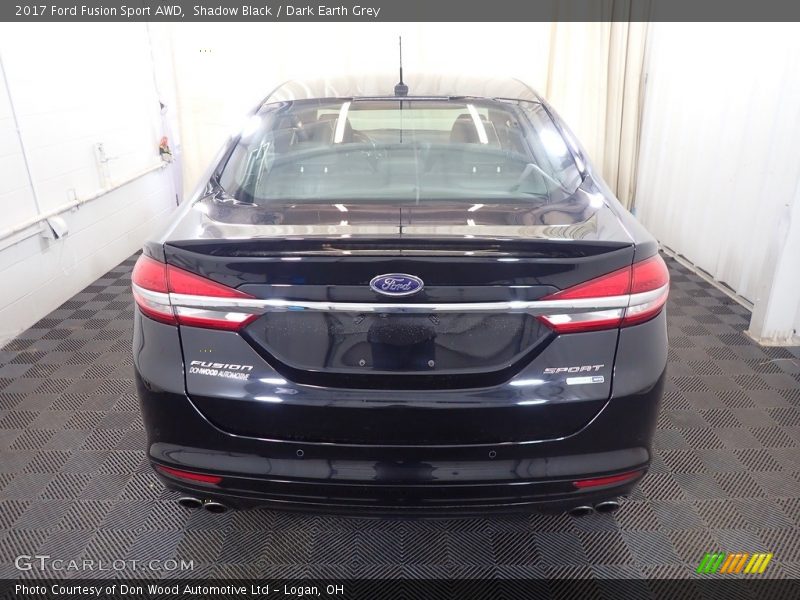 Shadow Black / Dark Earth Grey 2017 Ford Fusion Sport AWD