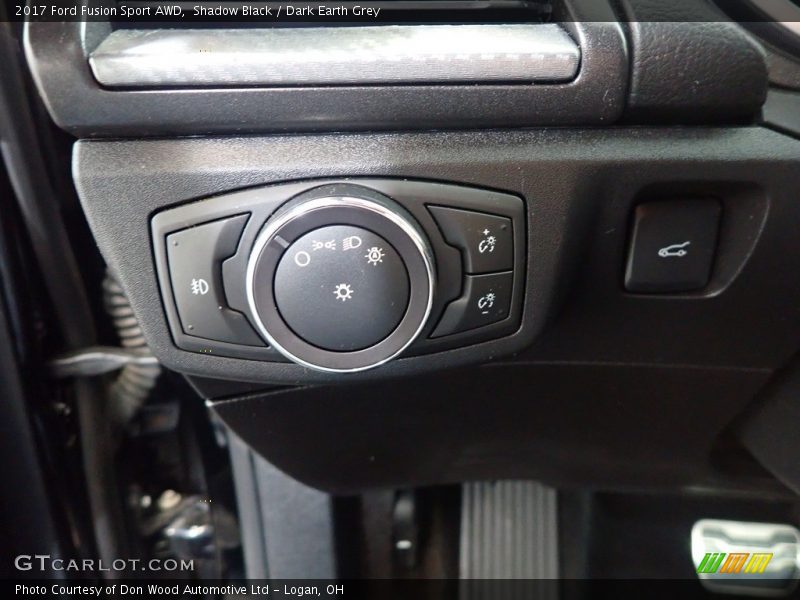 Shadow Black / Dark Earth Grey 2017 Ford Fusion Sport AWD