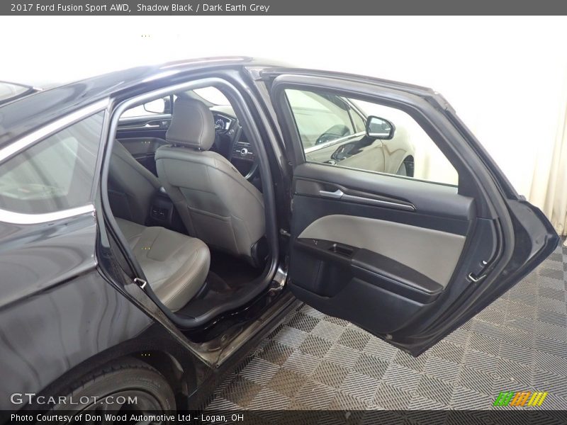 Shadow Black / Dark Earth Grey 2017 Ford Fusion Sport AWD
