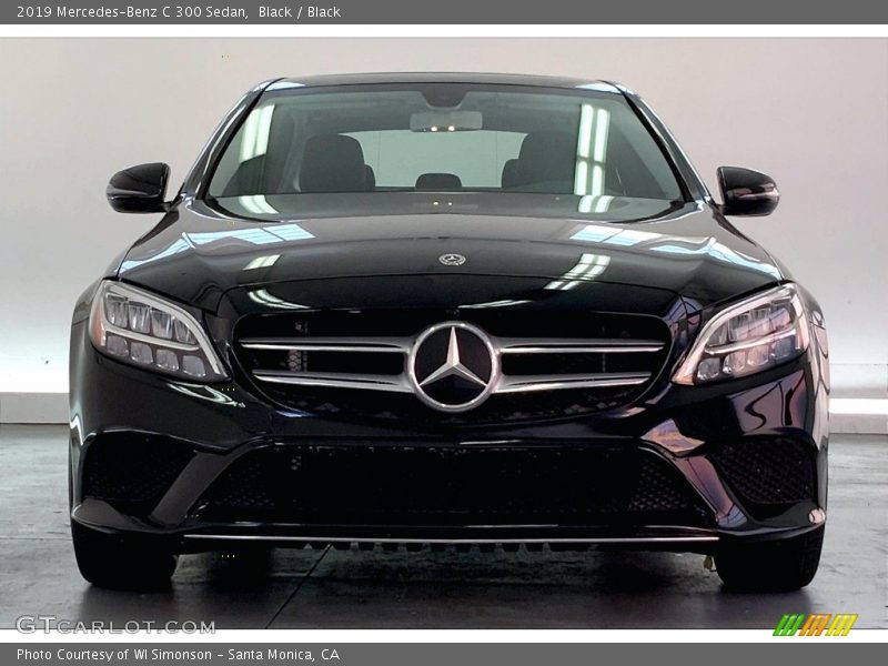 Black / Black 2019 Mercedes-Benz C 300 Sedan