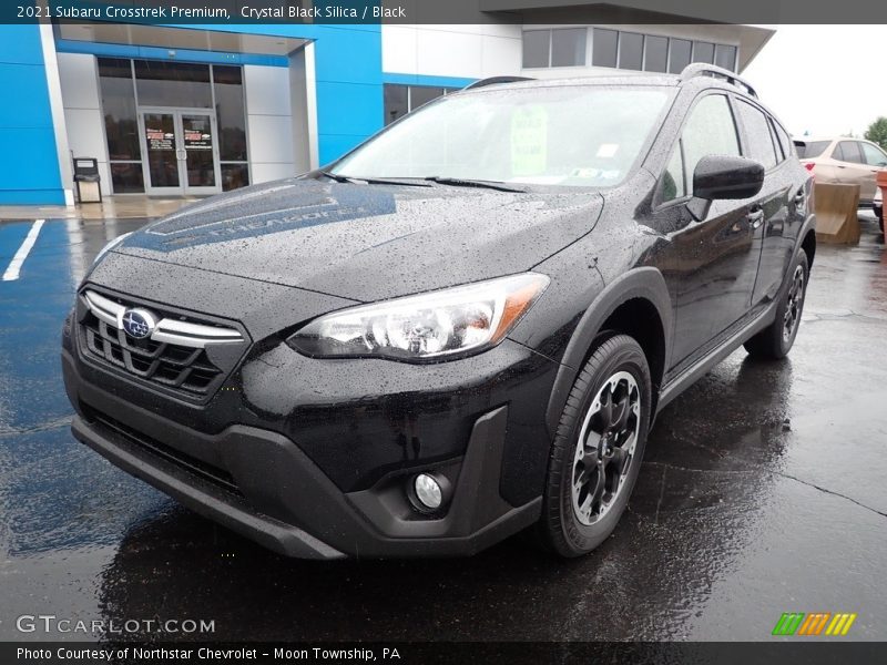 Crystal Black Silica / Black 2021 Subaru Crosstrek Premium