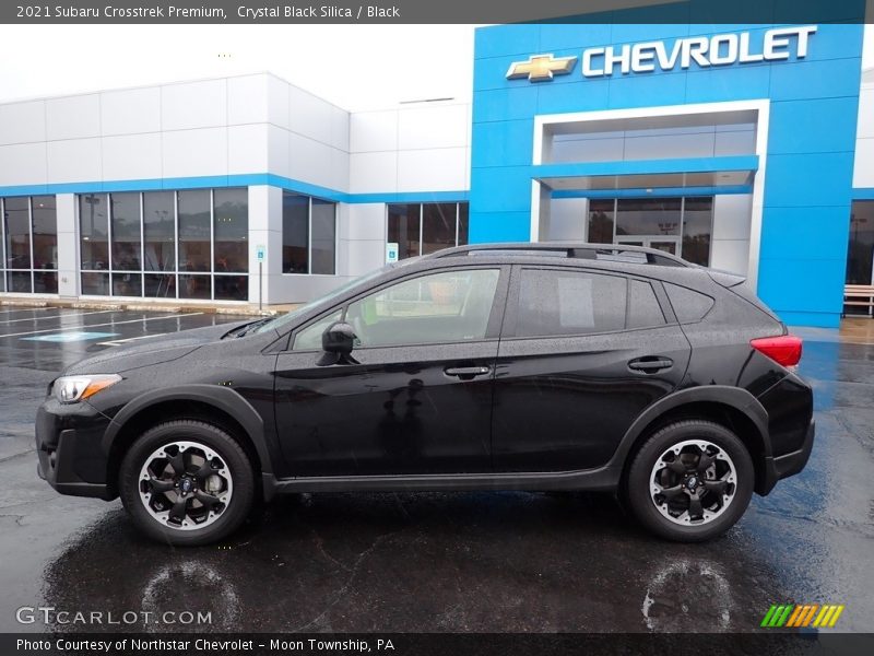  2021 Crosstrek Premium Crystal Black Silica