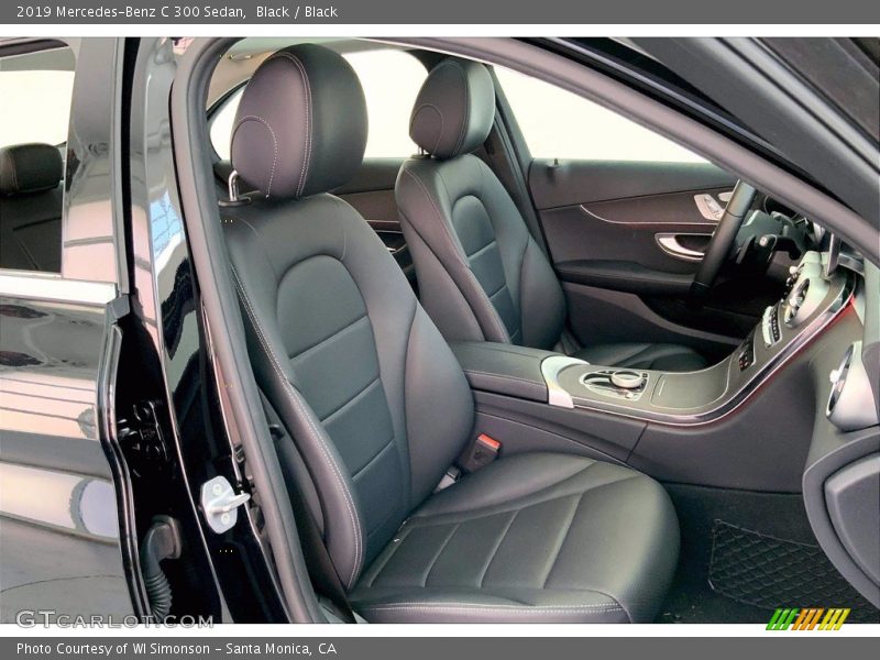 Black / Black 2019 Mercedes-Benz C 300 Sedan
