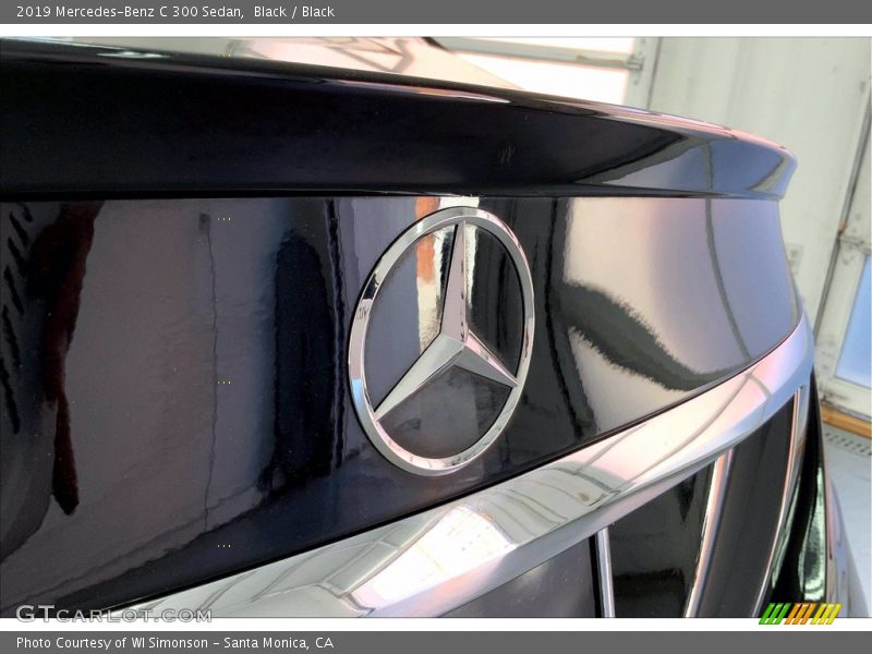 Black / Black 2019 Mercedes-Benz C 300 Sedan