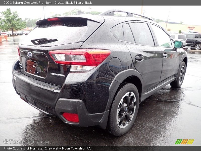Crystal Black Silica / Black 2021 Subaru Crosstrek Premium