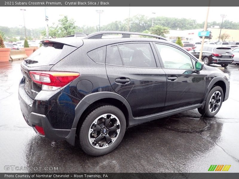 Crystal Black Silica / Black 2021 Subaru Crosstrek Premium