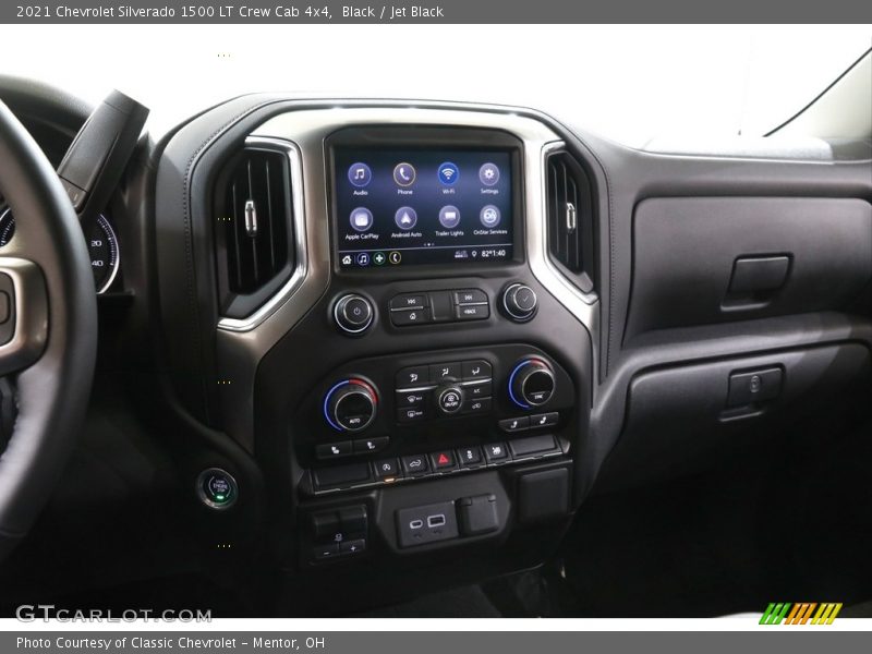 Black / Jet Black 2021 Chevrolet Silverado 1500 LT Crew Cab 4x4