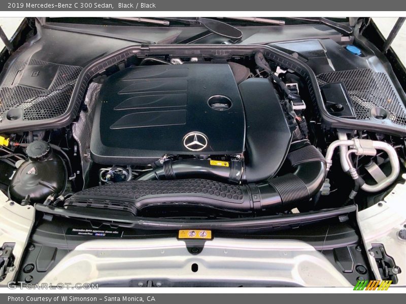 Black / Black 2019 Mercedes-Benz C 300 Sedan