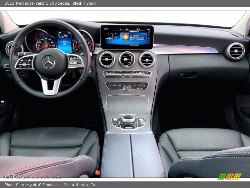 Black / Black 2019 Mercedes-Benz C 300 Sedan