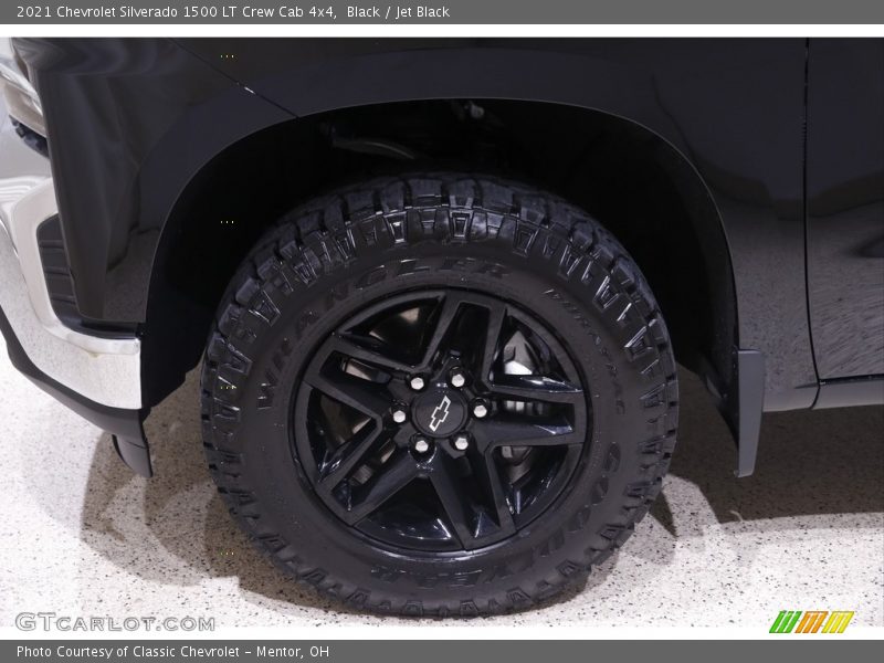 Black / Jet Black 2021 Chevrolet Silverado 1500 LT Crew Cab 4x4