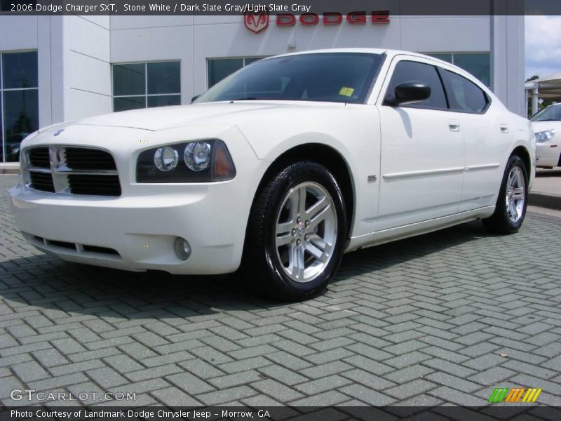 Stone White / Dark Slate Gray/Light Slate Gray 2006 Dodge Charger SXT