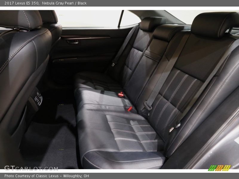 Nebula Gray Pearl / Black 2017 Lexus ES 350