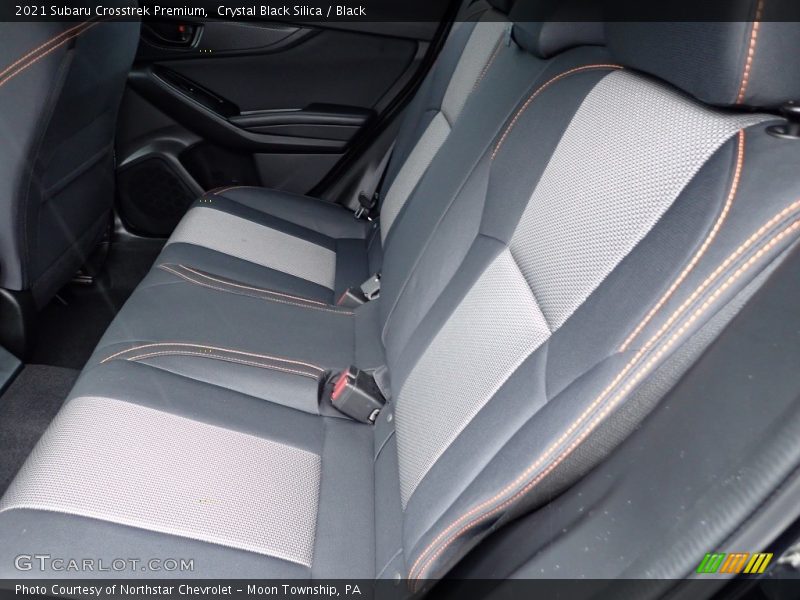 Rear Seat of 2021 Crosstrek Premium