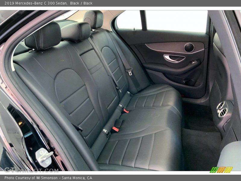 Black / Black 2019 Mercedes-Benz C 300 Sedan