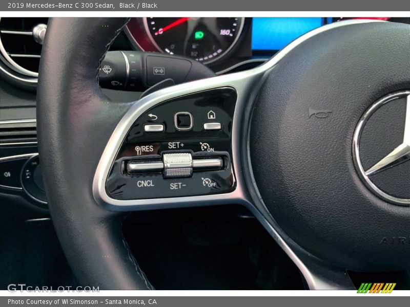 Black / Black 2019 Mercedes-Benz C 300 Sedan