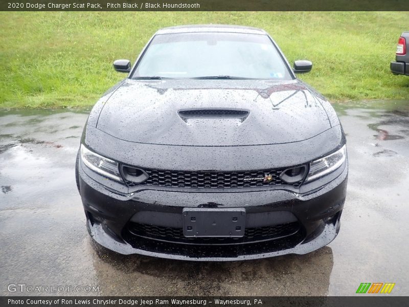 Pitch Black / Black Houndstooth 2020 Dodge Charger Scat Pack