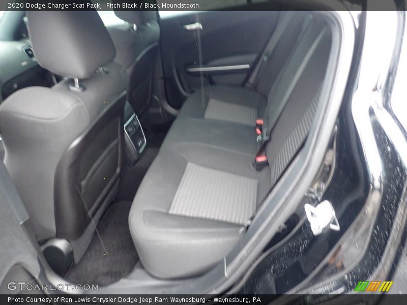 Pitch Black / Black Houndstooth 2020 Dodge Charger Scat Pack