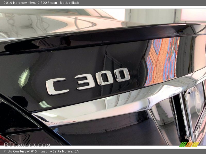 Black / Black 2019 Mercedes-Benz C 300 Sedan