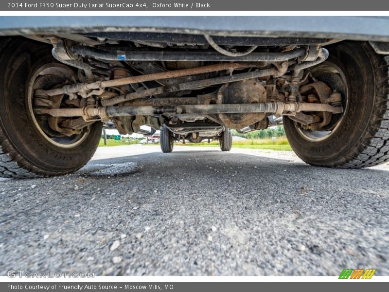 Undercarriage of 2014 F350 Super Duty Lariat SuperCab 4x4