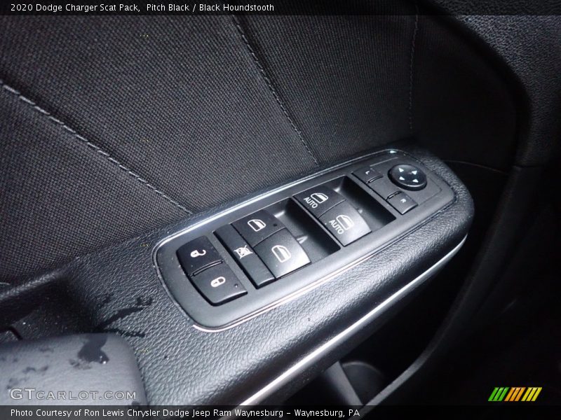 Pitch Black / Black Houndstooth 2020 Dodge Charger Scat Pack