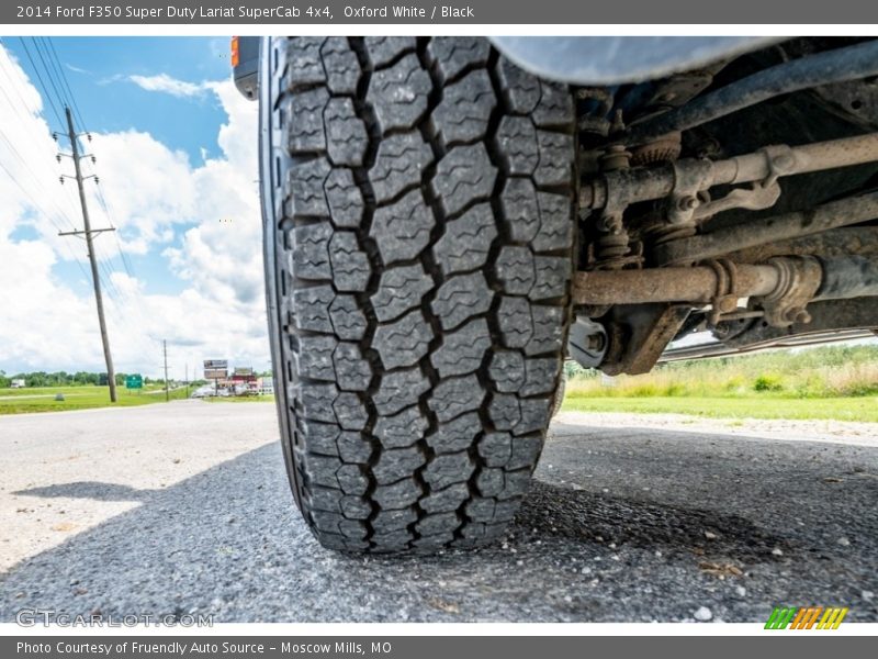 Oxford White / Black 2014 Ford F350 Super Duty Lariat SuperCab 4x4
