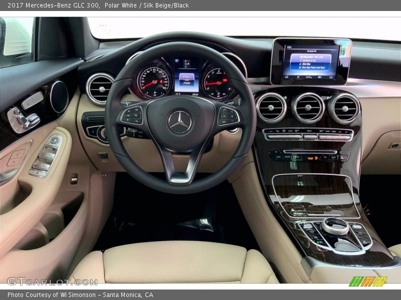 Polar White / Silk Beige/Black 2017 Mercedes-Benz GLC 300