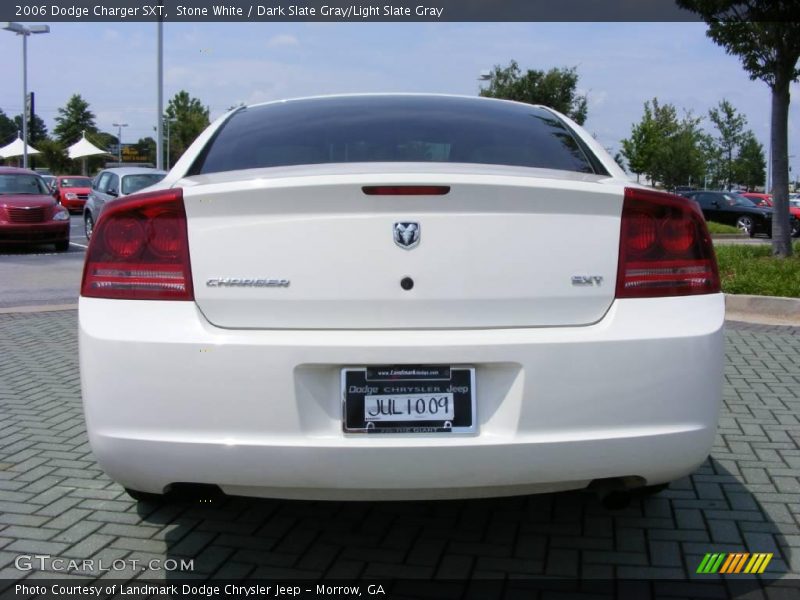Stone White / Dark Slate Gray/Light Slate Gray 2006 Dodge Charger SXT