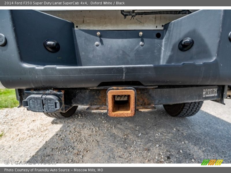 Oxford White / Black 2014 Ford F350 Super Duty Lariat SuperCab 4x4