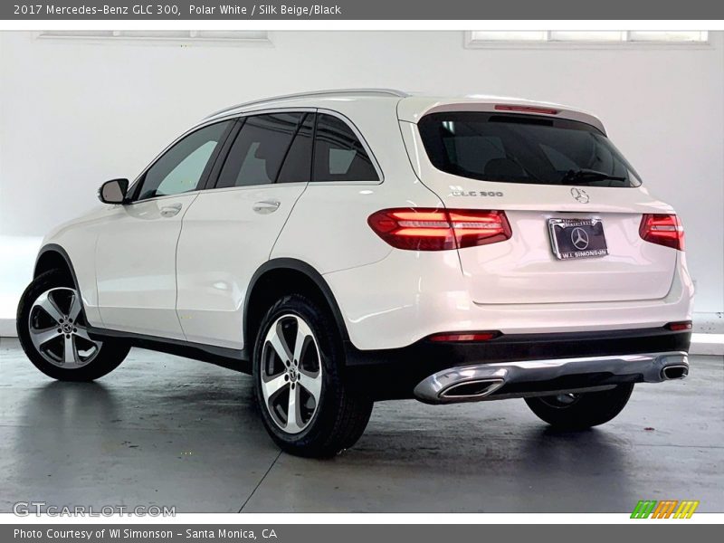 Polar White / Silk Beige/Black 2017 Mercedes-Benz GLC 300