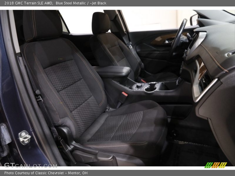 Blue Steel Metallic / ­Jet Black 2018 GMC Terrain SLE AWD