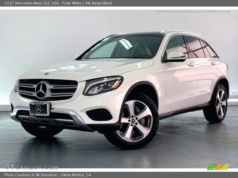 Polar White / Silk Beige/Black 2017 Mercedes-Benz GLC 300