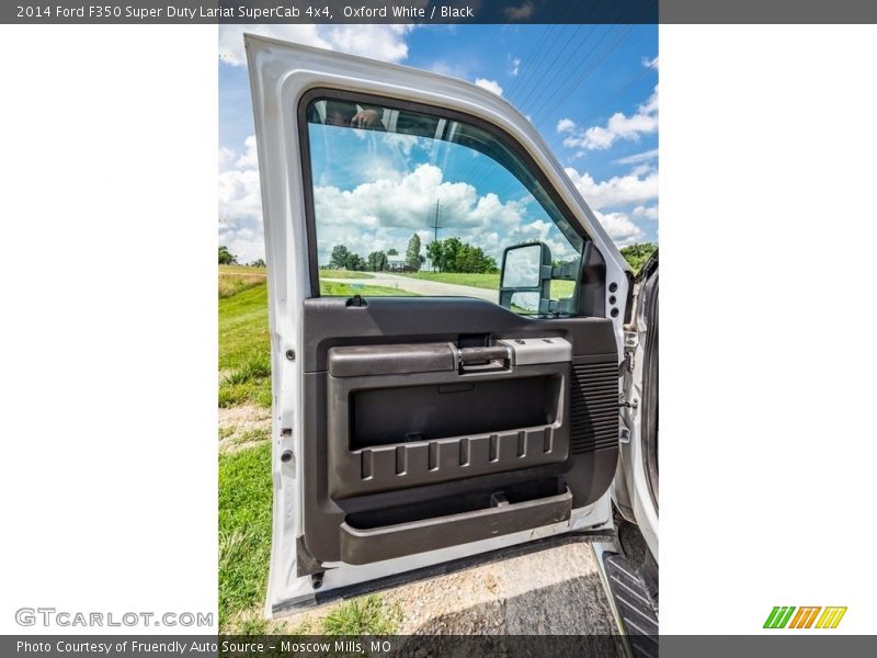 Oxford White / Black 2014 Ford F350 Super Duty Lariat SuperCab 4x4