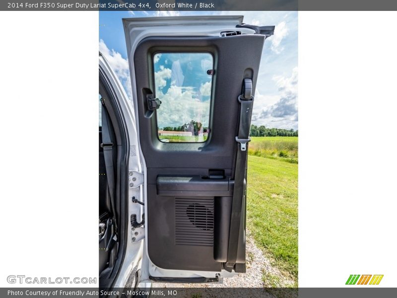 Oxford White / Black 2014 Ford F350 Super Duty Lariat SuperCab 4x4
