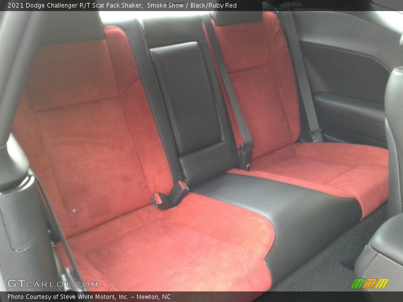 Rear Seat of 2021 Challenger R/T Scat Pack Shaker