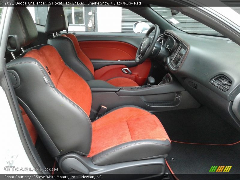 Front Seat of 2021 Challenger R/T Scat Pack Shaker