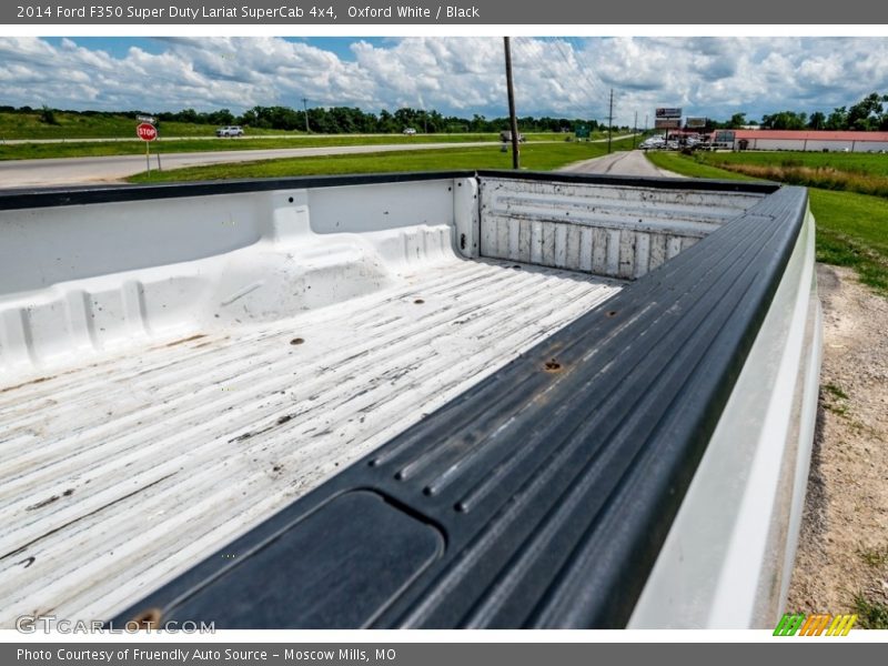 Oxford White / Black 2014 Ford F350 Super Duty Lariat SuperCab 4x4