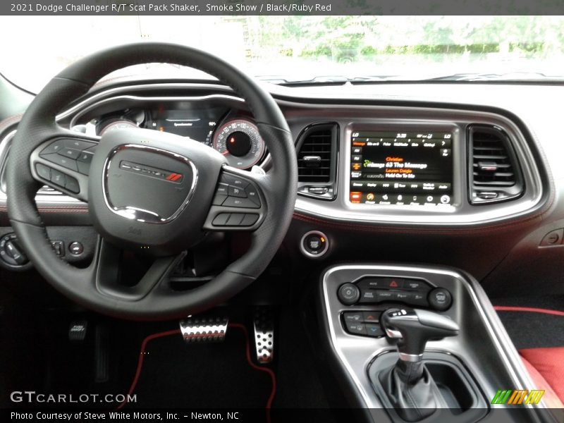 Dashboard of 2021 Challenger R/T Scat Pack Shaker