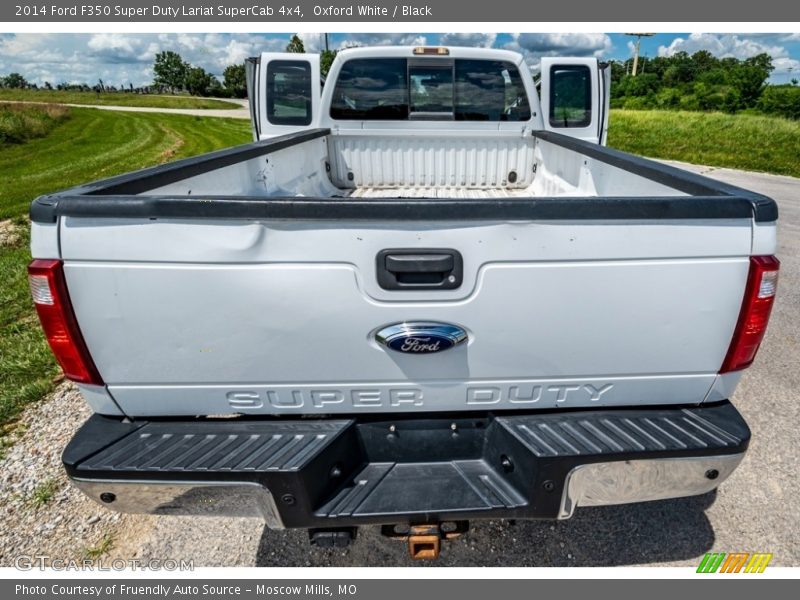 Oxford White / Black 2014 Ford F350 Super Duty Lariat SuperCab 4x4