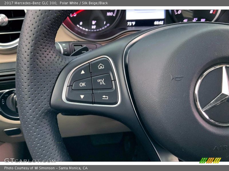 Polar White / Silk Beige/Black 2017 Mercedes-Benz GLC 300