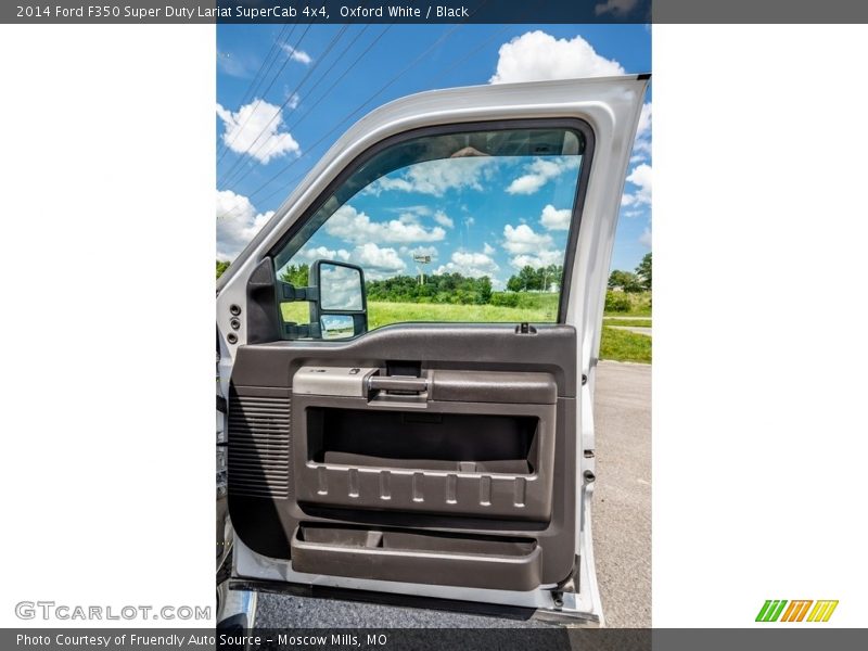 Oxford White / Black 2014 Ford F350 Super Duty Lariat SuperCab 4x4