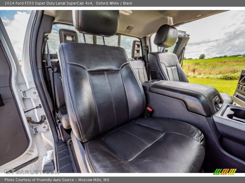 Front Seat of 2014 F350 Super Duty Lariat SuperCab 4x4